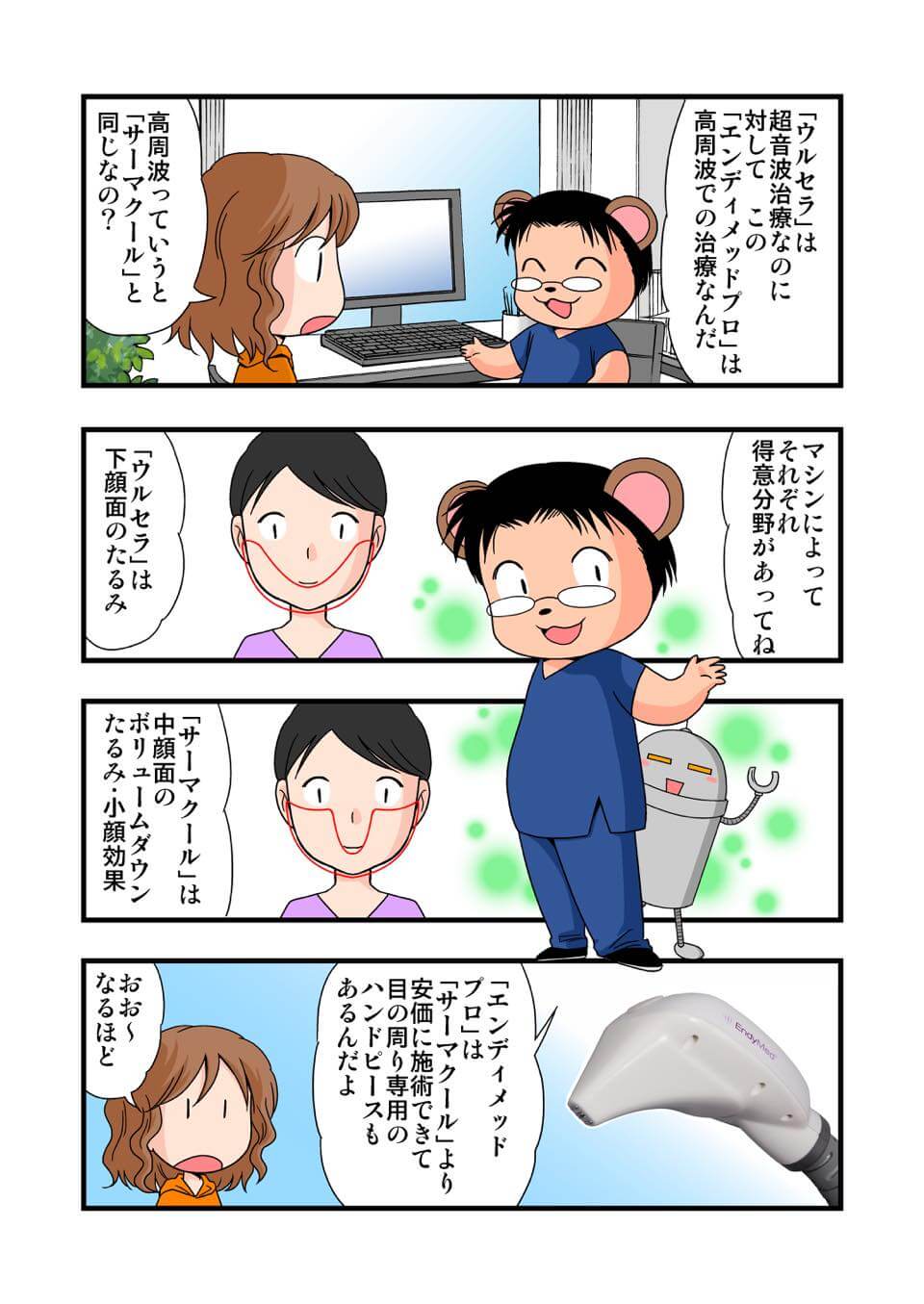 東京美容皮膚科クリニック公式漫画 4P