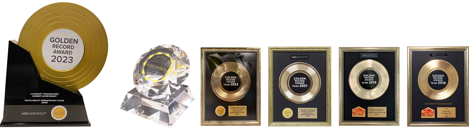 Ultherapy Golden Record Awardの