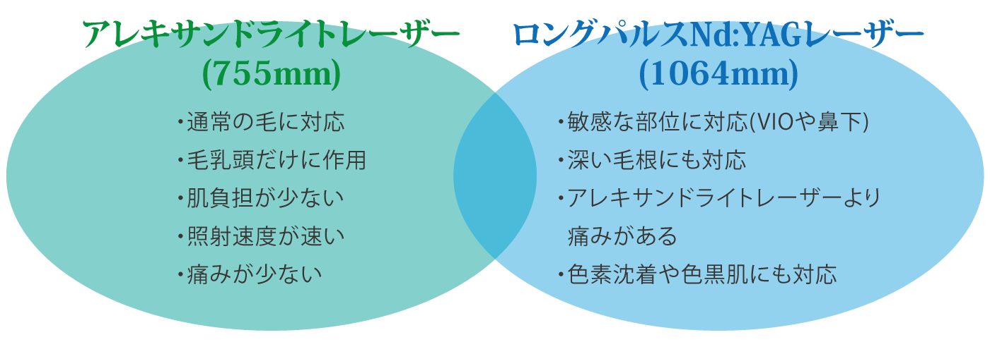 東京美容皮膚科クリニックのアレキサンドライトレーザーはサイノシュアー社製の脱毛機エリートを使用しています。