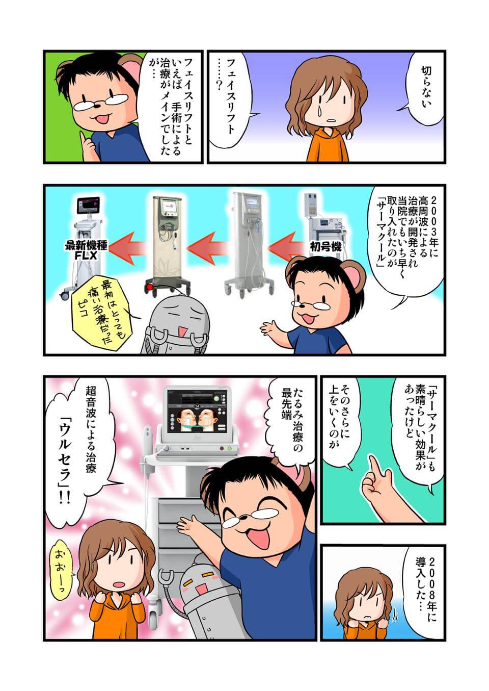 東京美容皮膚科クリニック公式漫画 4P