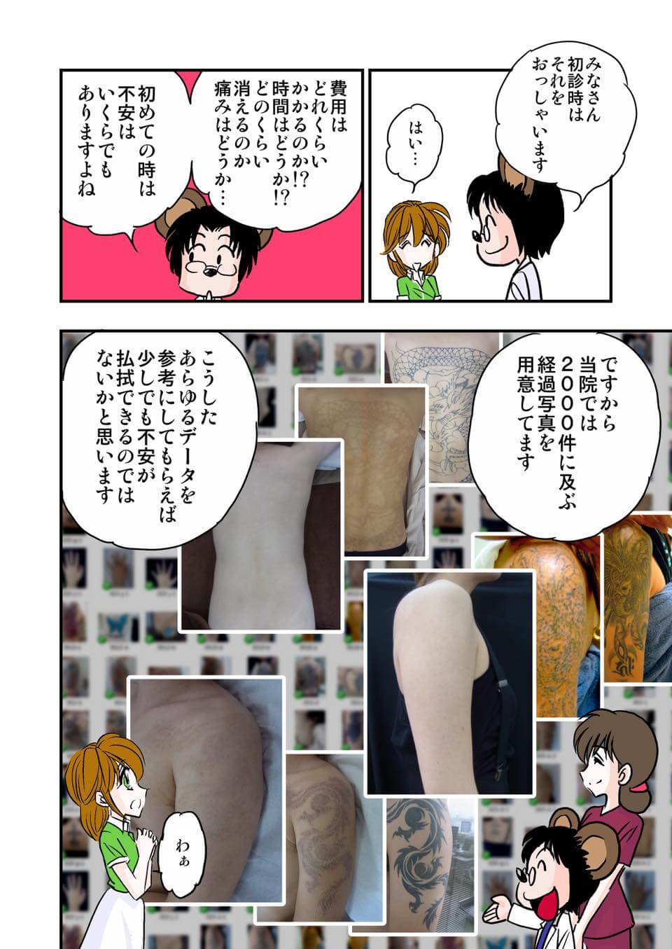東京美容皮膚科クリニック公式漫画 6P