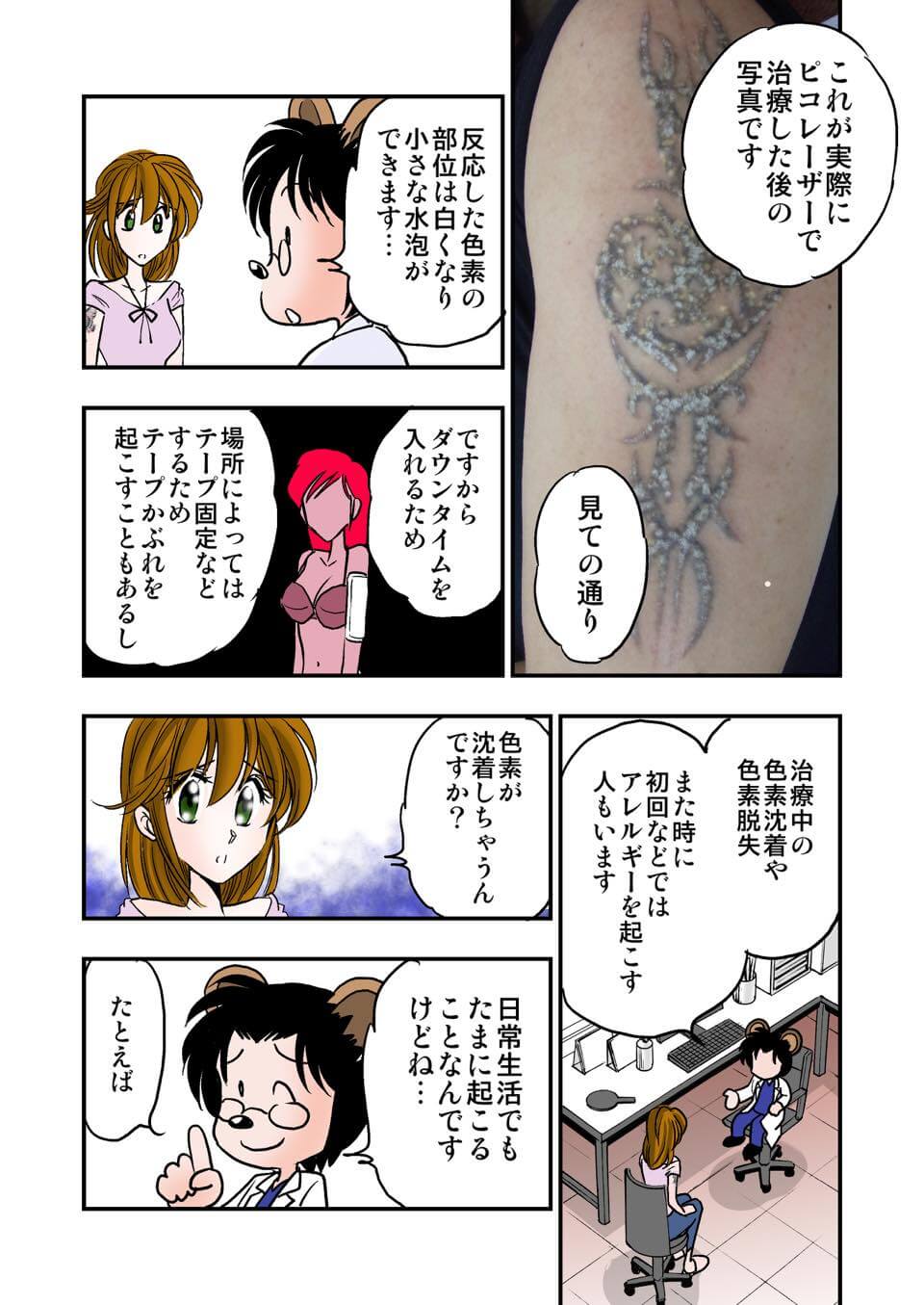 東京美容皮膚科クリニック公式漫画 7P